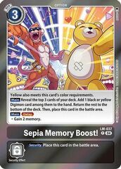 Sepia Memory Boost! - LM-037 - P - Foil