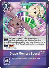 Grape Memory Boost! - LM-038 - P - Foil