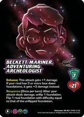 Beckett Mariner, Adventuring Archeologist (Alternate Art) - STK01 2/22 - C - Holofoil