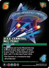 U.S.S. Cerritos, NCC-75567 (STK01 5/22) - STK01 5/22 - S - Holofoil