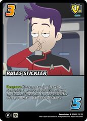 Rules Stickler - STK02 19/22 - R - Holofoil