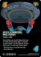 U.S.S. Cerritos, NCC-75567 (Alternate Art) (STK03 5/22) - STK03 5/22 - A - Holofoil