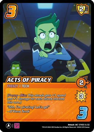 Acts of Piracy - STK03 6/22 - U - Holofoil