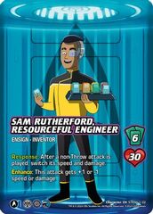 Sam Rutherford, Resourceful Engineer - STK04 1/22 - C - Holofoil