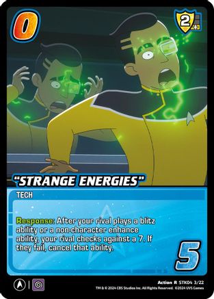 Strange Energies - STK04 3/22 - R - Holofoil