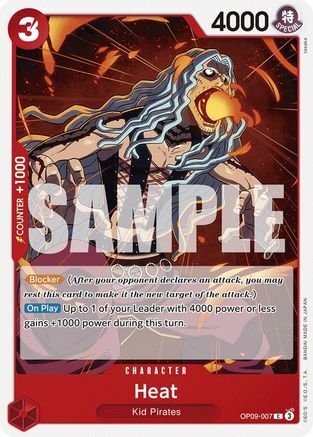 Heat - OP09-007 - C