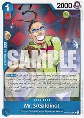 Mr.3(Galdino) - OP09-056 - R - Foil