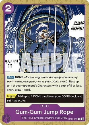 Gum-Gum Jump Rope - OP09-079 - C