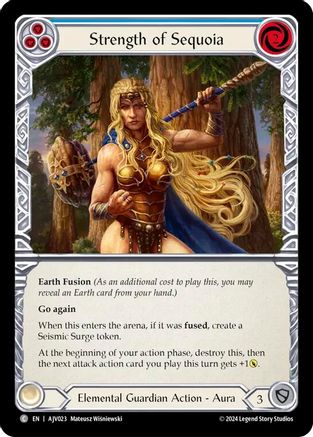 Strength of Sequoia (Blue)