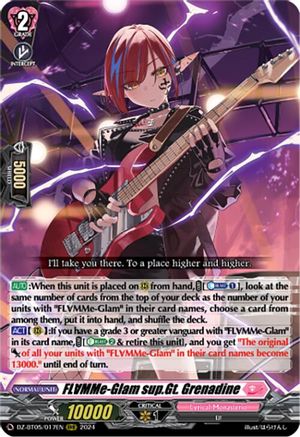 FLMMe-Glam sup.Gt. Grenadine - DZ-BT05/017EN - RRR