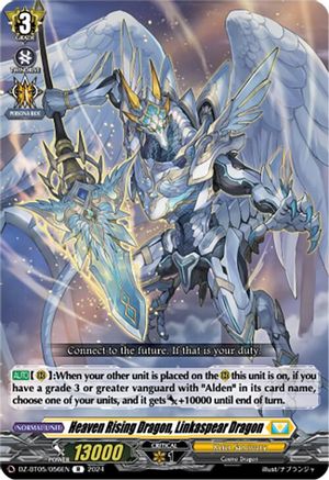 Heaven Rising Dragon, Linkaspear Dragon - DZ-BT05/056EN - R