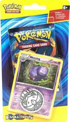XY Evolutions Single Pack Blister - Weezing