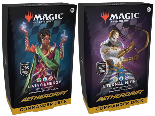 Aetherdrift Commander Decks - Set of Two