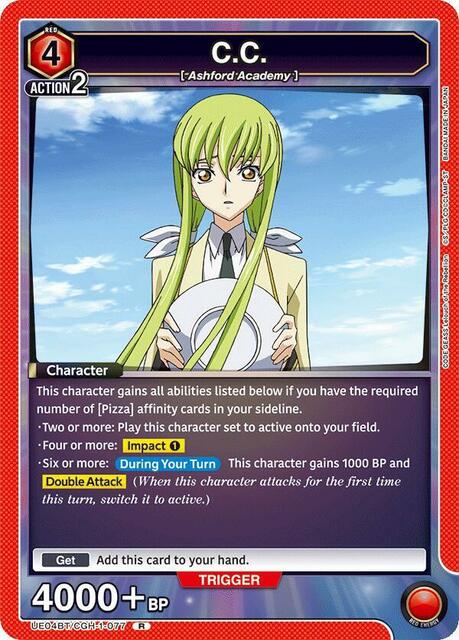 C.C. - UE04BT/CGH-1-077 - Rare