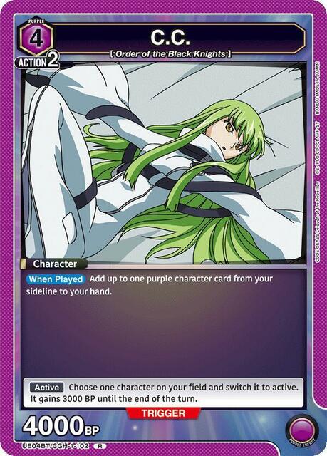 C.C. - UE04BT/CGH-1-102 - Rare