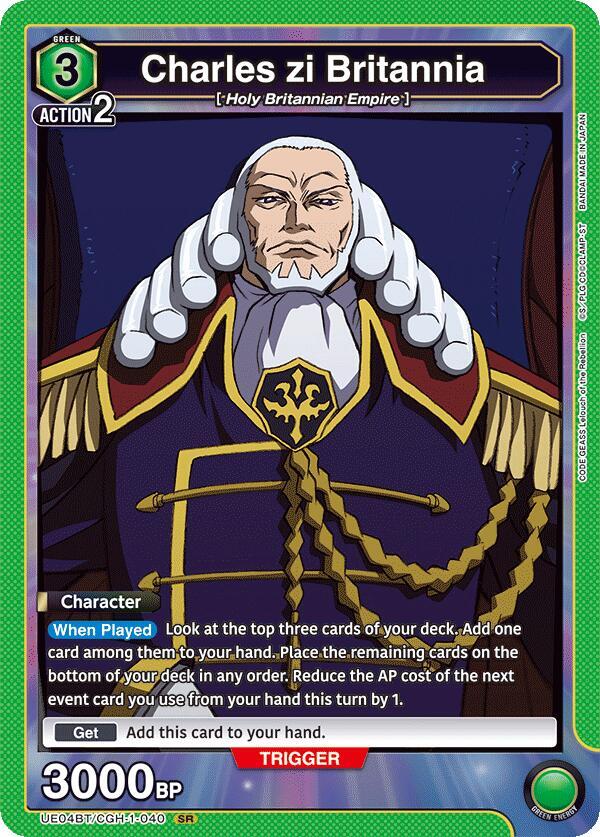 Charles zi Britannia - UE04BT/CGH-1-040 - Super Rare - Foil