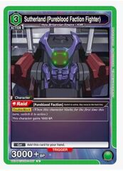 Sutherland (Pureblood Faction Fighter) - UE04BT/CGH-1-057 - Uncommon