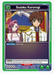 Suzaku Kururugi - UE04BT/CGH-1-035 - Rare