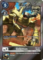 Golemon (Limited Foil) - EX8-049 - C - Foil