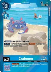 Crabmon (Limited Foil) - EX8-017 - C - Foil