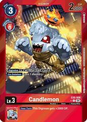 Candlemon (Limited Foil) - EX8-008 - C - Foil