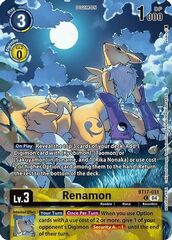 Renamon (Legend Pack 2024 Box Topper) - BT17-031 - C - Foil