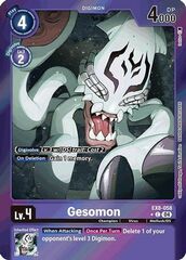 Gesomon (Limited Foil) - EX8-058 - C - Foil