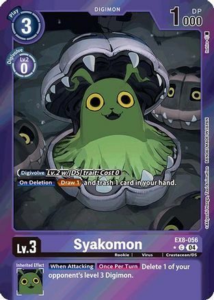 Syakomon (Limited Foil) - EX8-056 - C - Foil