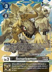 Sunarizamon (Alternate Art) - EX8-047 - R - Foil