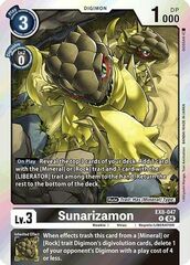 Sunarizamon - EX8-047 - R - Foil