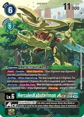 HerculesKabuterimon ACE (Textured) - EX8-044 - SR - Foil