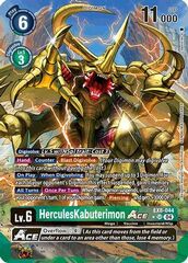 HerculesKabuterimon ACE (Alternate Art) - EX8-044 - SR - Foil