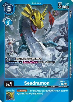 Seadramon (Limited Foil) - EX8-021 - U - Foil