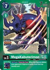 MegaKabuterimon (Limited Foil) - EX8-042 - U - Foil