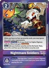 Nightmare Soldiers (Limited Foil) - EX8-071 - U - Foil