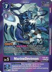 MarineDevimon (Limited Foil) - EX8-061 - U - Foil