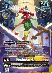 Piedmon ACE (Textured) - EX8-062 - SR - Foil