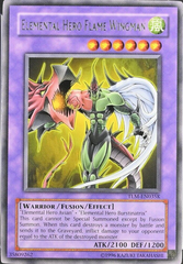 Elemental HERO Flame Wingman - TLM-EN035K - Rare - Unlimited Edition