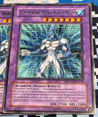 Elemental Hero Aqua Neos - POTD-EN031K - Rare - Unlimited Edition