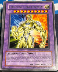 Elemental Hero Electrum - MDP2-EN001K - Rare - Unlimited Edition