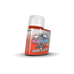 AK Interactive Wargame Enamel Liquid Pigments Orange Blizzard 35ml.