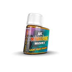 AK Interactive Wargame Washes Light Rust Wash 35ml