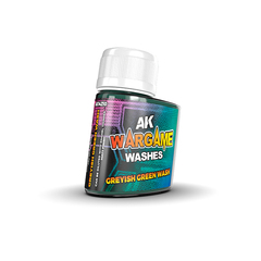 AK Interactive Wargame Washes Greyish Green Wash 35ml