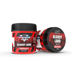 AK Interactive Wargame Battle Ground Terrains Bloody Land - 100ml (Acrylic)