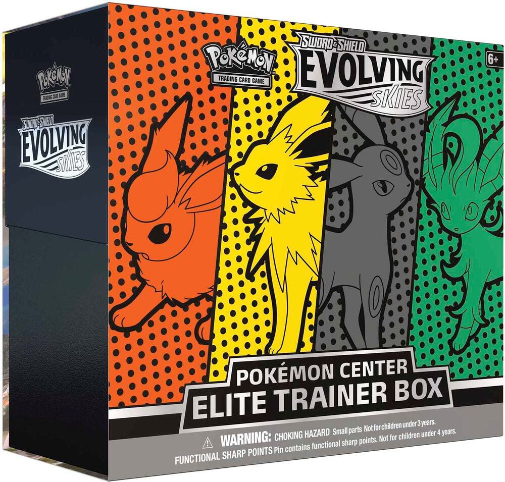 Evolving Skies Pokemon Center Elite Trainer Box - (Jolteon / Flareon / Umbreon / Leafeon)
