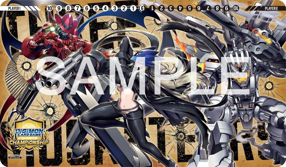 Digimon Card Game: 2024 Final Championships Participation Playmat
