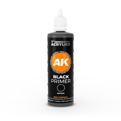 AK Interactive 3G Black Primer 100ml