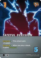 Fateful Decision (Alternate Art) - SL01 14/20 - Alternate Art Common