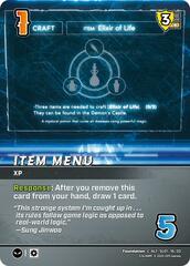 Item Menu (Alternate Art) - SL01 16/20 - Alternate Art Common