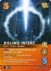 Killing Intent (Alternate Art) - SL01 8/20 - Alternate Art Uncommon